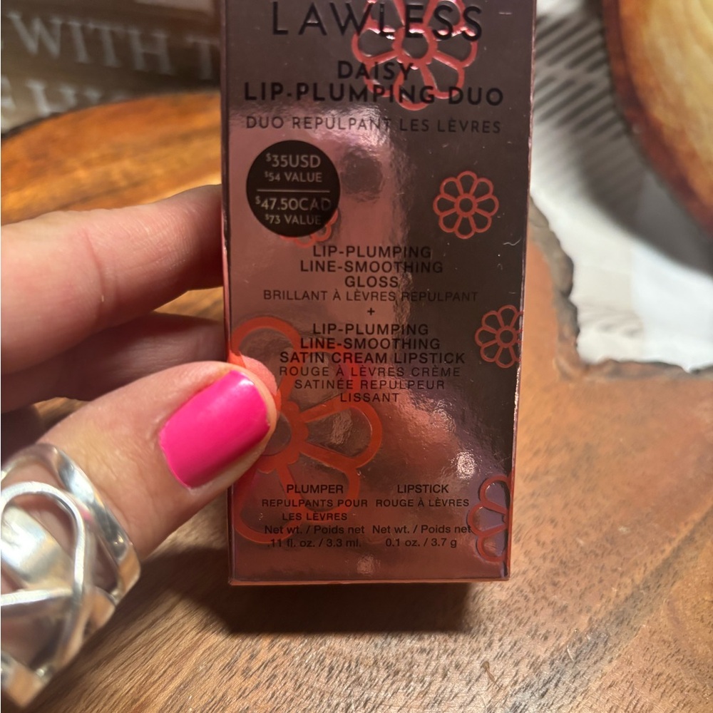 LAWLESS Pink Lip Balm Gloss Set